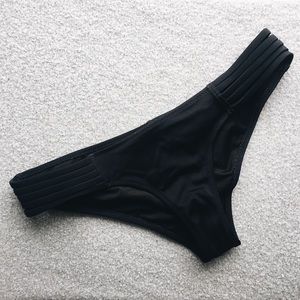 Victoria’s Secret black bikini bottoms